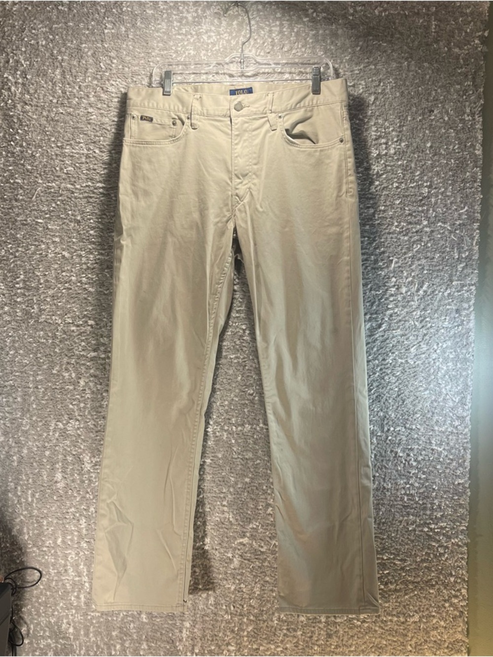 Polo Ralph Lauren Jeans Mens‎ 34 Brown Denim Straight Preppy Casual
